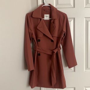 Abercrombie Drapey Trench Coat